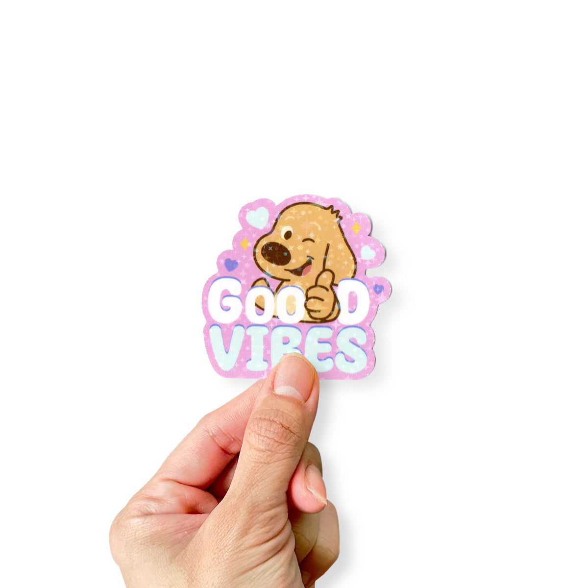 Pawsitivty Vibes Stickers