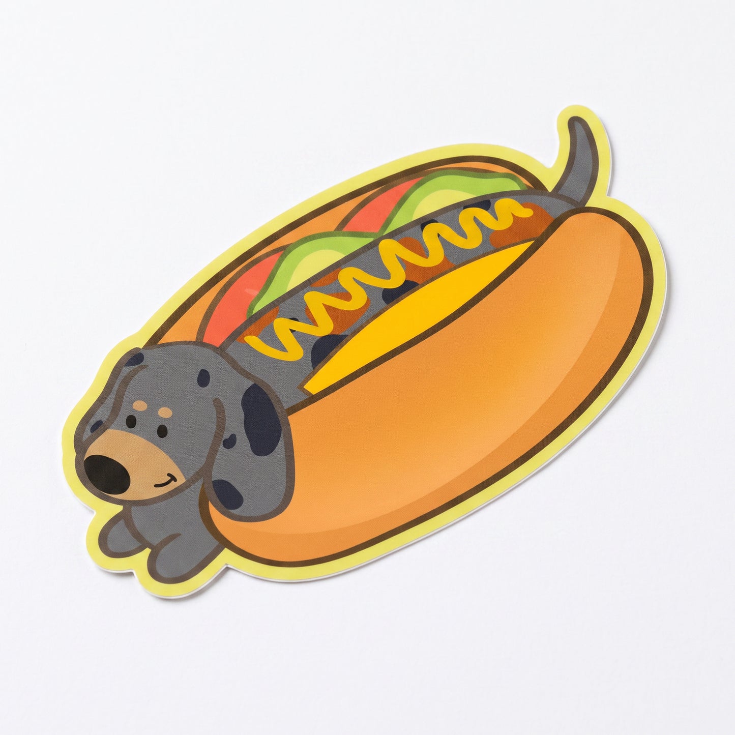 Sausage Squad Hotdog Die-Cut Sticker Series