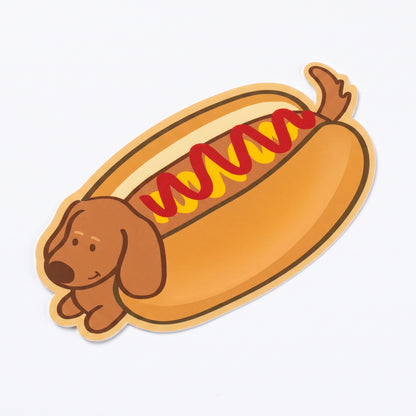 Sausage Squad Hotdog Die-Cut Sticker Series