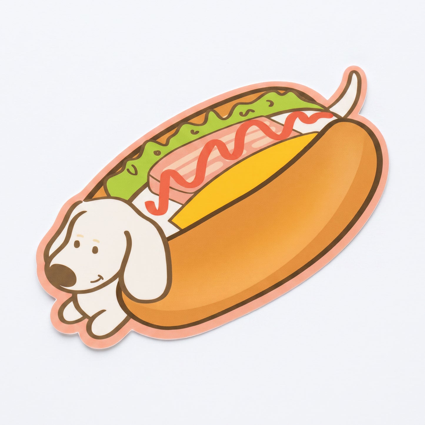 Sausage Squad Hotdog Die-Cut Sticker Series