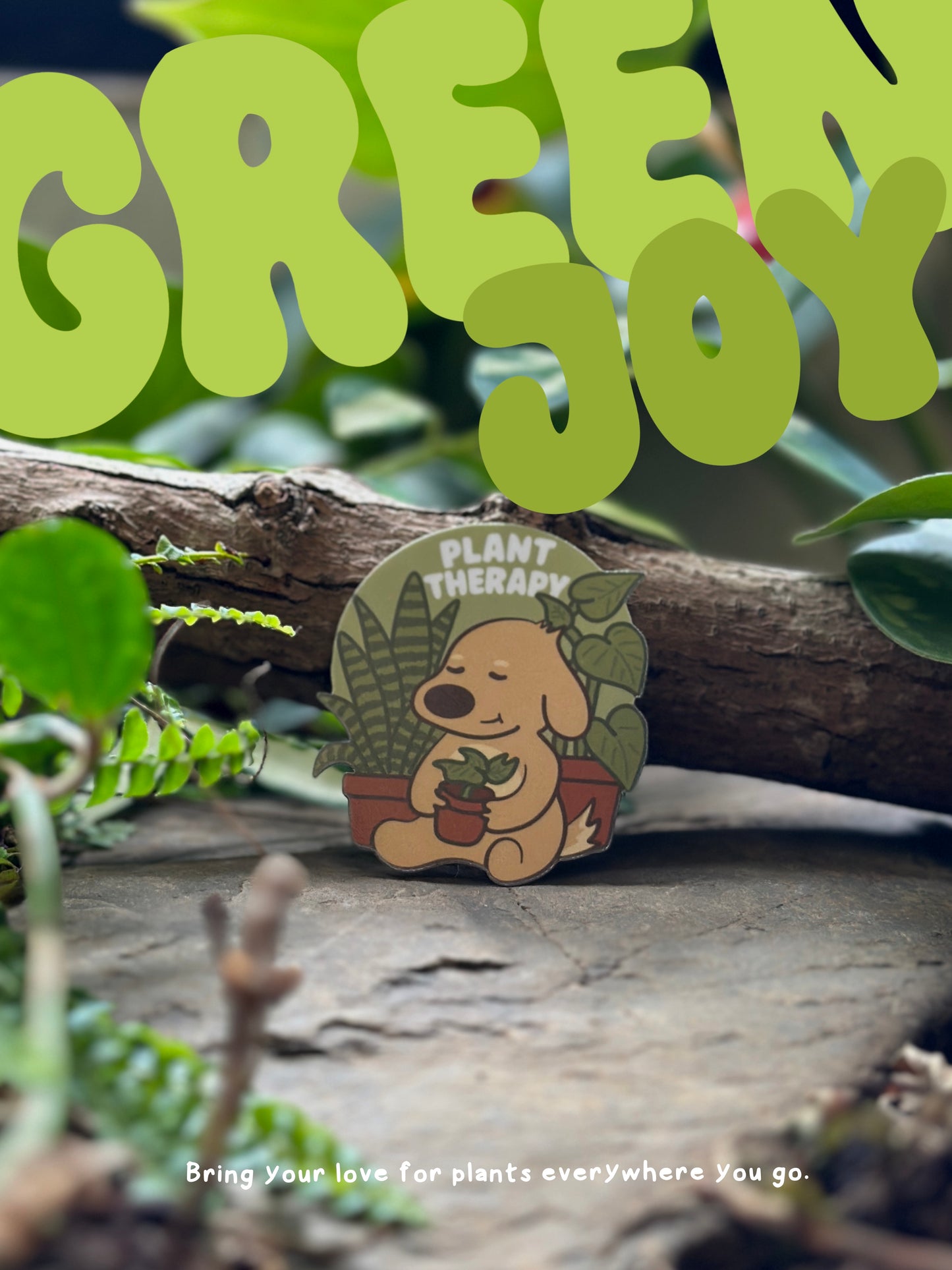 Potted Pawsessions Stickers