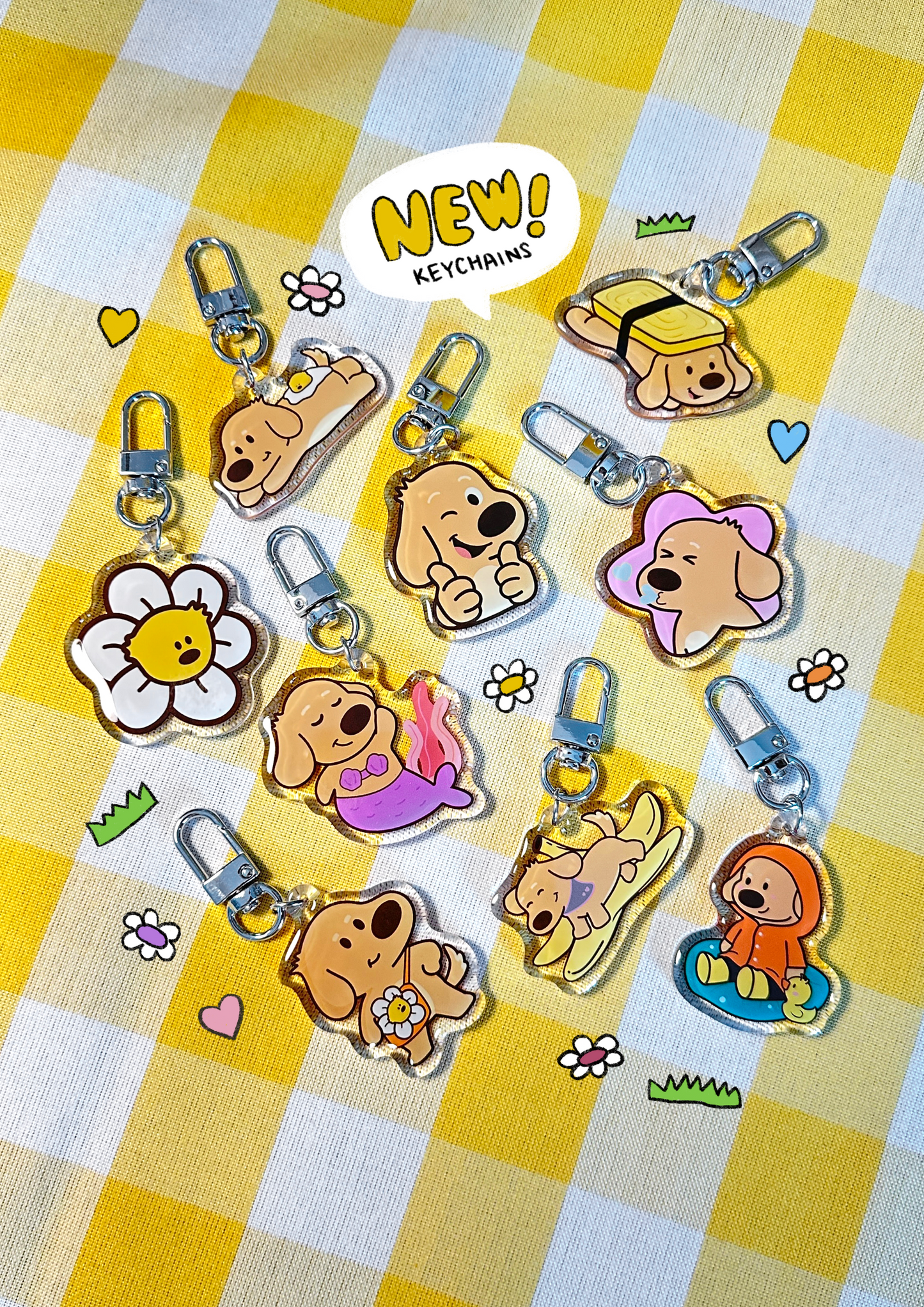 Acrylic Keychains Series 2