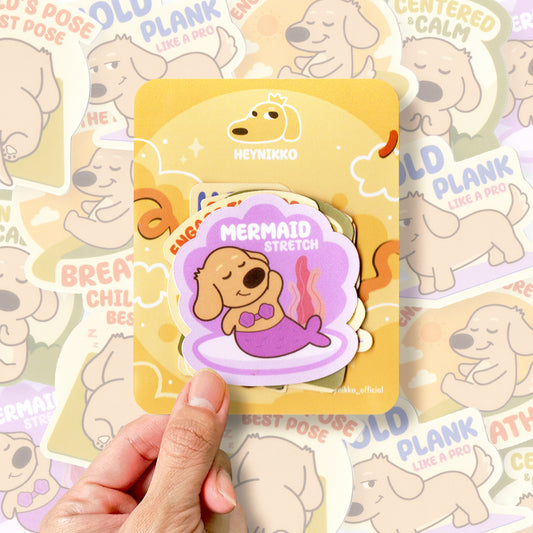 Pilates Goals Stickers