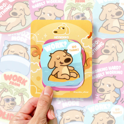 On The Clock Stickers